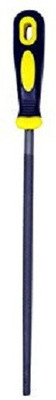 JON BHANDARI Round File Bastard with PVC Handle- 8 inch Knife Sharpening Steel(Steel)