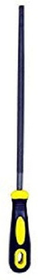 JON BHANDARI Round File Bastard with PVC Handle- 12 inch Knife Sharpening Steel(Steel)