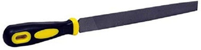 JON BHANDARI Half Round File Bastard with PVC Handle- 10 inch Knife Sharpening Steel(Steel)