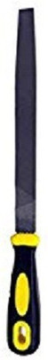 JON BHANDARI Flat File Rough Bastard with PVC Handle- 8 inch Knife Sharpening Steel(Steel)