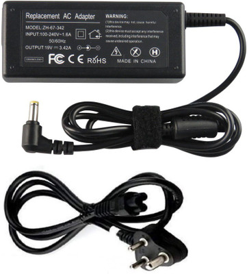 Laplogix Aspire 4553 19V 3.42A 65 W Adapter(Power Cord Included)
