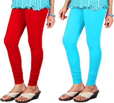 IMAGO Churidar  Ethnic Wear Legging(Multicolor, Solid)