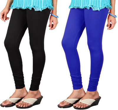 IMAGO Churidar  Ethnic Wear Legging(Multicolor, Solid)