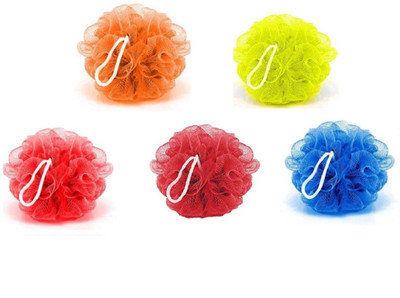 HappeStop Loofah(Pack of 5, Multicolor)