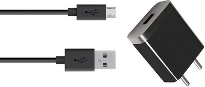 Setster Wall Charger Accessory Combo for All Smart Phone(Black)