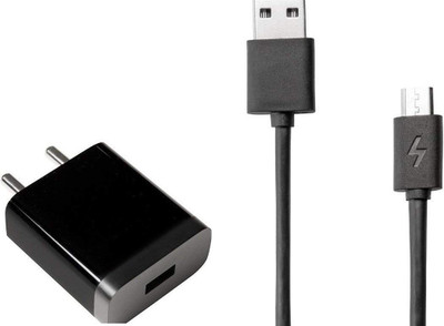 Webilla Wall Charger Accessory Combo for Xiaomi Redmi Y1 Lite(Black)