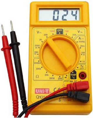 lighttech digital multimeter dt 830d 2000 count Digital Multimeter(Yellow 2000 Counts)