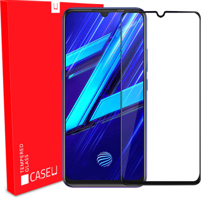 Case U Edge To Edge Tempered Glass for Vivo Z1x(Pack of 1)