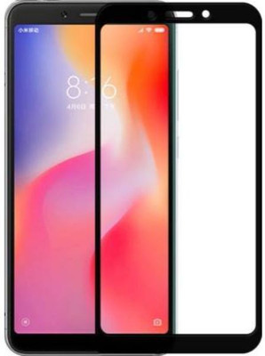 BeeVault Edge To Edge Tempered Glass for Mi Redmi 6A(Pack of 1)