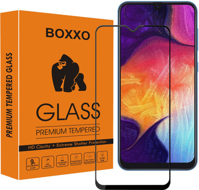 Boxxo Edge To Edge Tempered Glass for Samsung Galaxy A03 Core(Pack of 1)