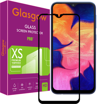 Glasgow Edge To Edge Tempered Glass for Samsung Galaxy A10(Pack of 1)