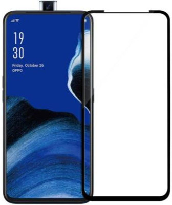 BeeVault Edge To Edge Tempered Glass for OPPO Reno 2z(Pack of 2)