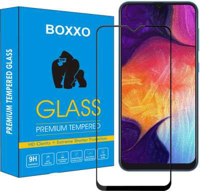 Boxxo Edge To Edge Tempered Glass for Samsung Galaxy A03(Pack of 1)
