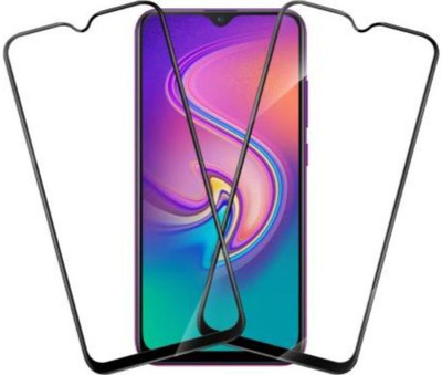 BeeVault Edge To Edge Tempered Glass for Infinix S4(Pack of 2)