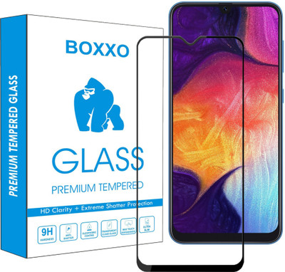 Boxxo Edge To Edge Tempered Glass for Samsung Galaxy A03(Pack of 1)