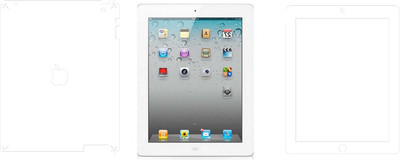 Mudshi Front and Back Screen Guard for Apple Ipad 4 (Md513Ch,Md510Ch)(Pack of 2)