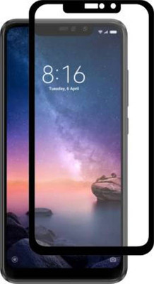 SRT Edge To Edge Tempered Glass for Mi Redmi Note 6 Pro(Pack of 1)