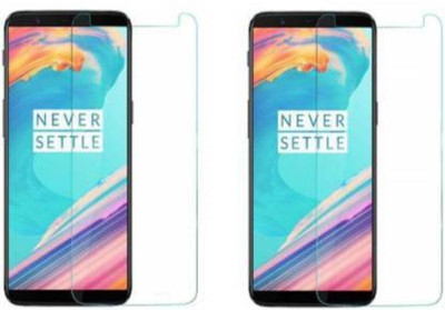 BeeVault Tempered Glass Guard for OnePlus 5T(Pack of 2)