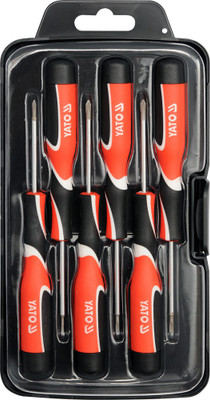 YATO Magnetic Tip Precision Screwdriver Set(Pack of 1)