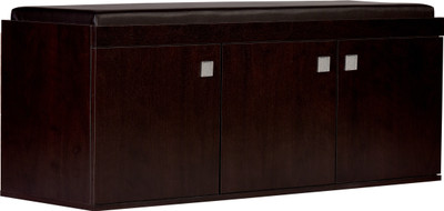 DeckUp Turrano 3-Door Engineered Wood Shoe Rack(Dark Wenge, 9 Shelves, DIY(Do-It-Yourself))