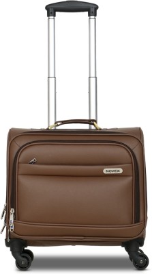 NOVEX 15.6 Laptop Overnighter Cabin Suitcase 4 Wheels - 16 inch