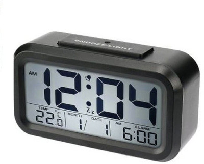 Fulkiza Digital Black Clock