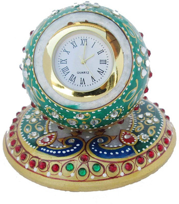 Arrakasta Crafts Analog Multicolor Clock