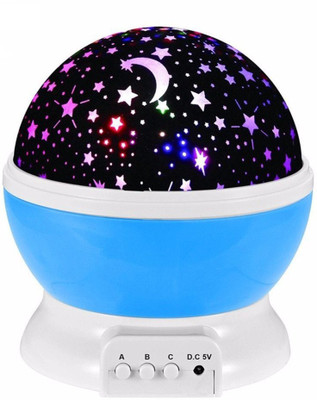 VEER StarMasterRoundLamp Night Lamp(5 cm, Multicolor)