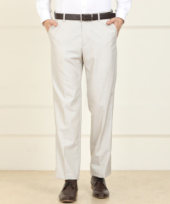 Arrow Regular Fit Men Beige Trousers