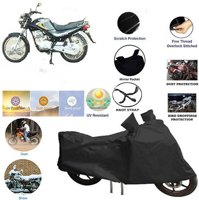 QualityBeast Two Wheeler Cover for LML(Black)