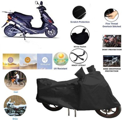 QualityBeast Two Wheeler Cover for Avon(Black)