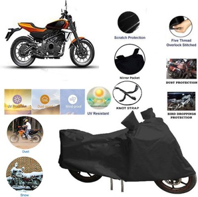 QualityBeast Two Wheeler Cover for Harley Davidson(Black)