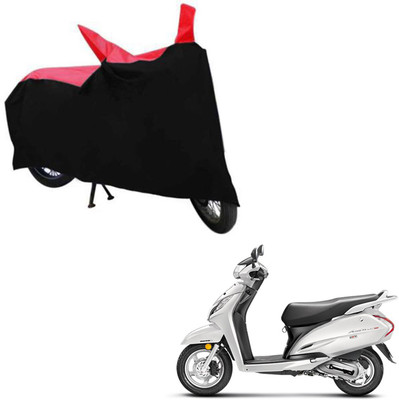 ABS AUTO TREND Two Wheeler Cover for Honda(Activa i, Black)