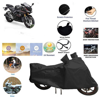QualityBeast Two Wheeler Cover for Yamaha(YZF, Black)