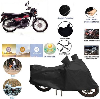 QualityBeast Two Wheeler Cover for Suzuki(Black)