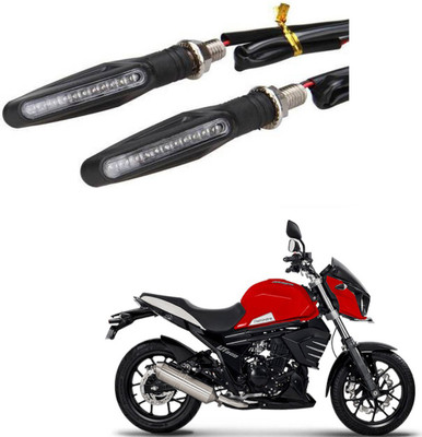 BRPEARl Side LED Indicator Light for Mahindra Mojo(Blue)