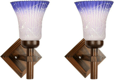 Gojeeva Wallchiere Wall Lamp Without Bulb(Pack of 2)