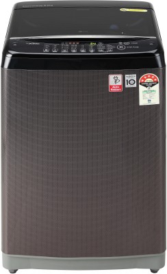 LG 8 kg with Auto Pre Wash, Smart Diagnosis, Smart Closing Door and 10 Water Levels Fully Automatic Top Load Washing Machine Black(T80SJBK1Z)