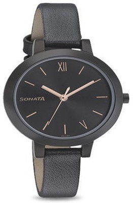 SONATA NP8141NL02 Busy Bees Analog Watch  - For Women