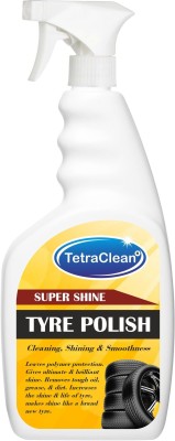 TetraClean Super Shine Polish 500 ml Wheel Tire Cleaner(Pack of 1)