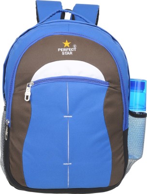 PERFECT STAR b4 laptop bag red help navy blue colour 32 L Laptop Backpack(Blue, Grey)