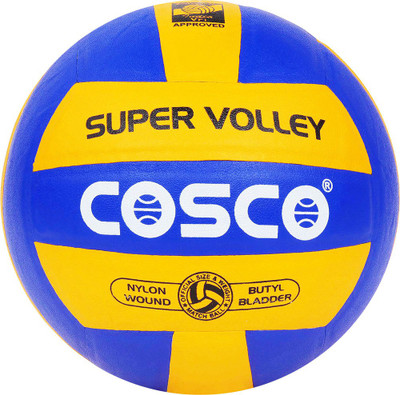 COSCO SUPER VOLLEY Volleyball - Size: 4(Standard, Pack of 1, Multicolor)