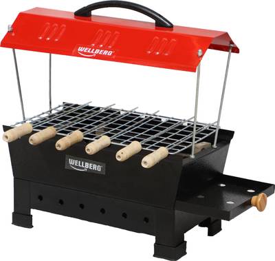 WELLBERG Large Electric Non Electric Barbecue Grill Tandoor