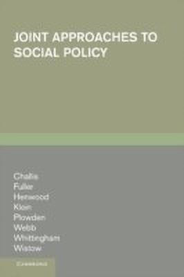 Joint Approaches to Social Policy(English, Hardcover, Challis Linda)