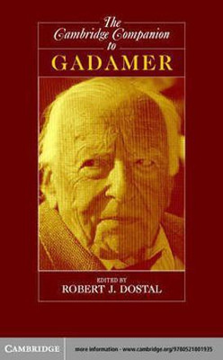 The Cambridge Companion to Gadamer(English, Electronic book text, unknown)