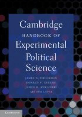 Cambridge Handbook of Experimental Political Science(English, Hardcover, unknown)