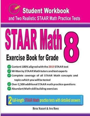 STAAR Math Exercise Book for Grade 8(English, Paperback, Nazari Reza)