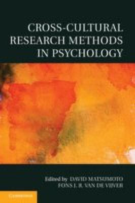 Cross-Cultural Research Methods in Psychology(English, Hardcover, unknown)