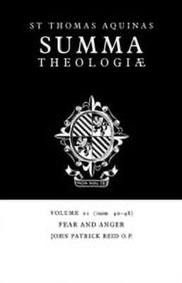Summa Theologiae: Volume 21, Fear and Anger(English, Paperback, Aquinas Thomas)