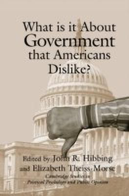 What Is it about Government that Americans Dislike?(English, Paperback, unknown)